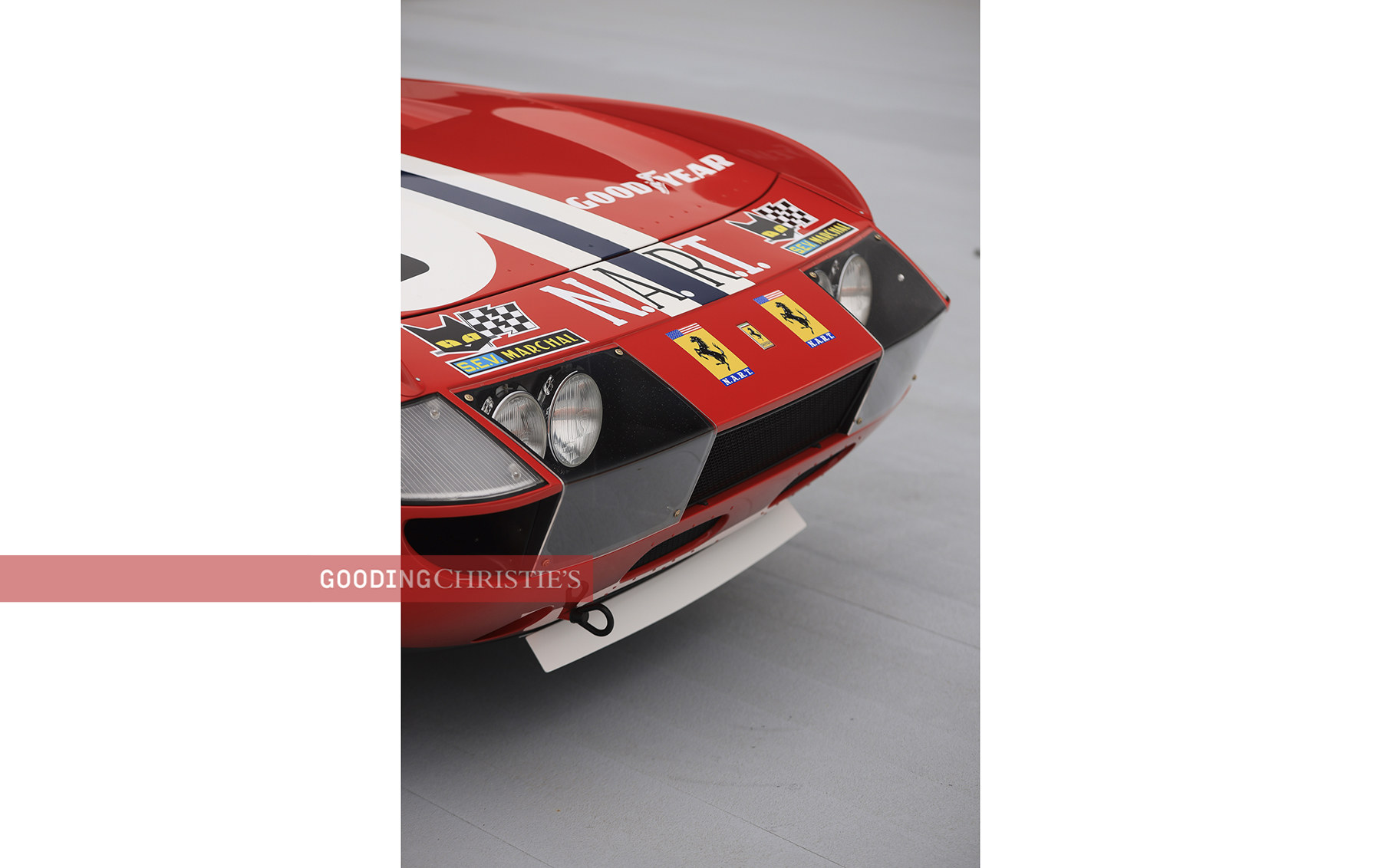 自動車 FEELING43Ferrari DaytonaGR4presentation Gooding Christie's Presents ex-Le Mans N.A.R.T. 1973 Ferrari